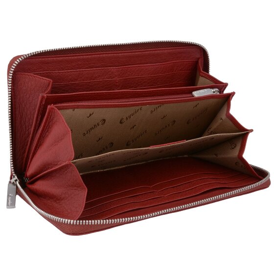 Esquire Deer Wallet Genuine Leather 19 cm