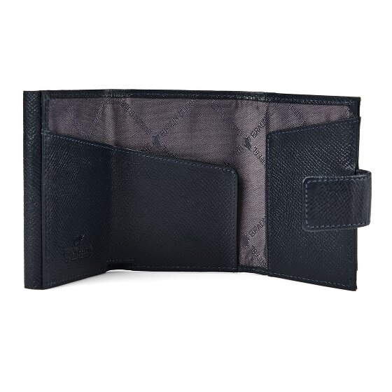 Braun Büffel Robin Credit card case RFID protection Genuine Leather 7.5 cm