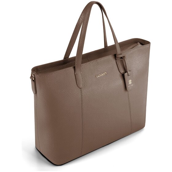 Lazarotti Bologna Leather Shopper Crossbody Bag Leather 31 cm