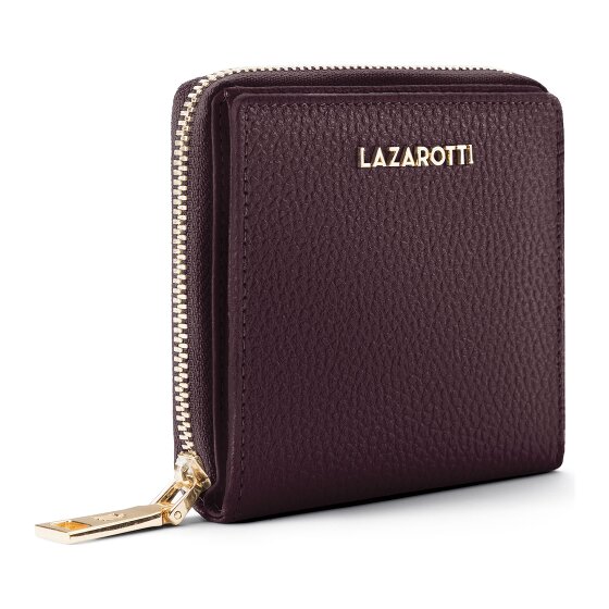 Lazarotti Bologna Leather Medium Zip-Around Wallet Leather 10 cm