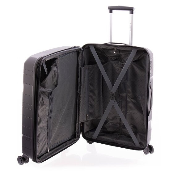 Gladiator 3800 4 wheels Trolley 67 cm with expansion pleat