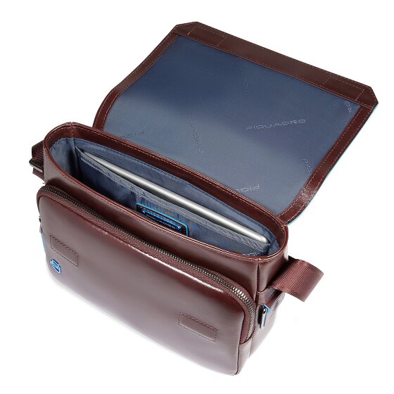Piquadro Blue Square Messenger Leather 23 cm