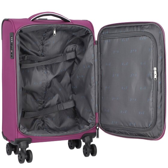 d&n Travel Line 9204 4 wheels Cabin trolley 55 cm