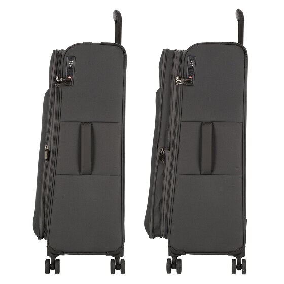 Stratic Fresh 4 wheels Trolley L 77 cm with expansion pleat Stratic Fresh 4 wheels Trolley L 77 cm with expansion pleat