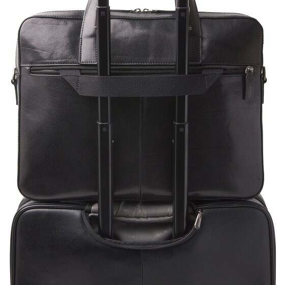 Castelijn & Beerens Ted briefcase leather 41 cm laptop compartment Castelijn & Beerens Ted briefcase leather 41 cm laptop compartment