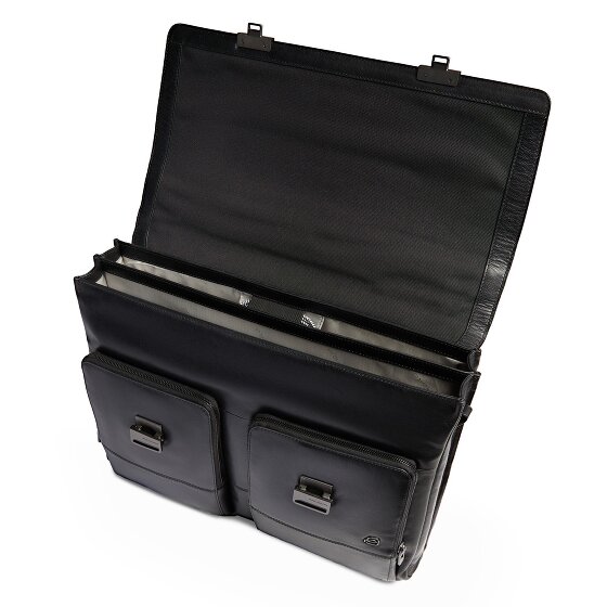 Piquadro Philip Briefcases Messenger Leather 42 cm Laptop compartment