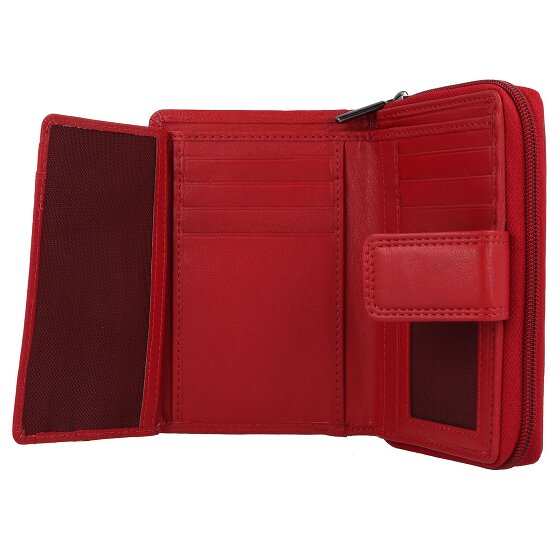 mano Donna Giulia wallet leather 9 cm