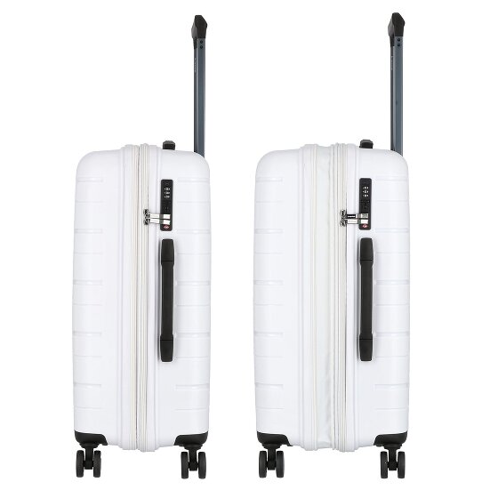 Polestream Strz by Asteroid 4 wheels Trolley M 64 cm with expansion pleat