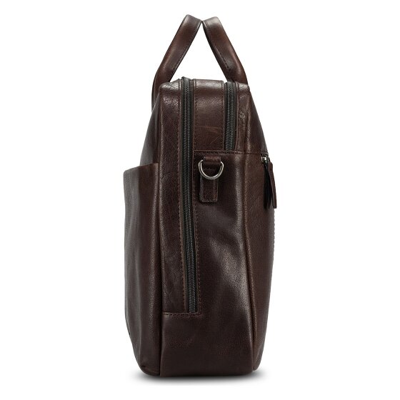 Jost Glasgow Briefcase Genuine Leather 40 cm Laptop compartment