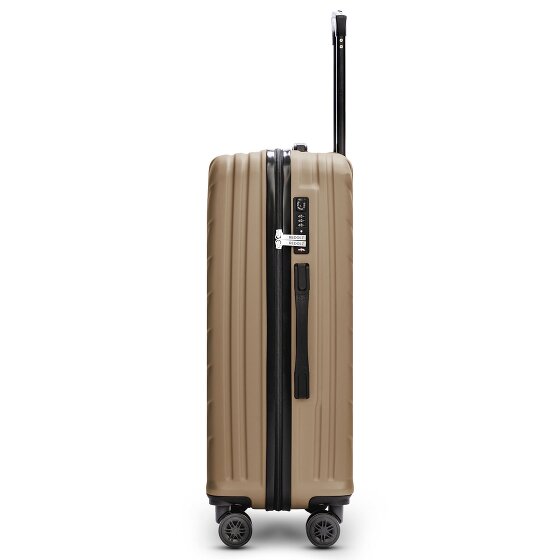 Redolz Essentials 07 3-SET 4 wheels Suitcase set 3-piece