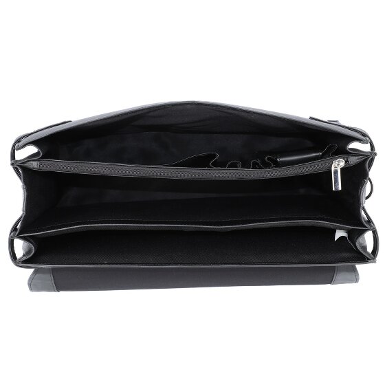 Alassio Monza briefcase leather 38 cm laptop compartment
