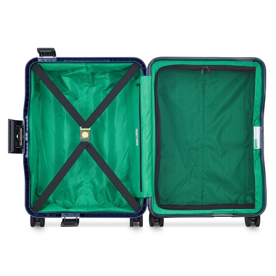 Delsey Paris x United Colors of Benetton Color Block Hardside 4-wheel cabin trolley 55 cm