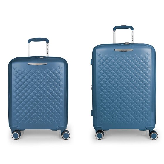 Gabol Queens 4 wheels Suitcase set 2-piece with expansion pleat