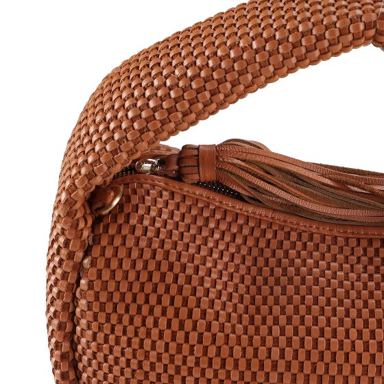 Harbour 2nd Fashion Lights Shoulder Bag Genuine Leather 28 cm