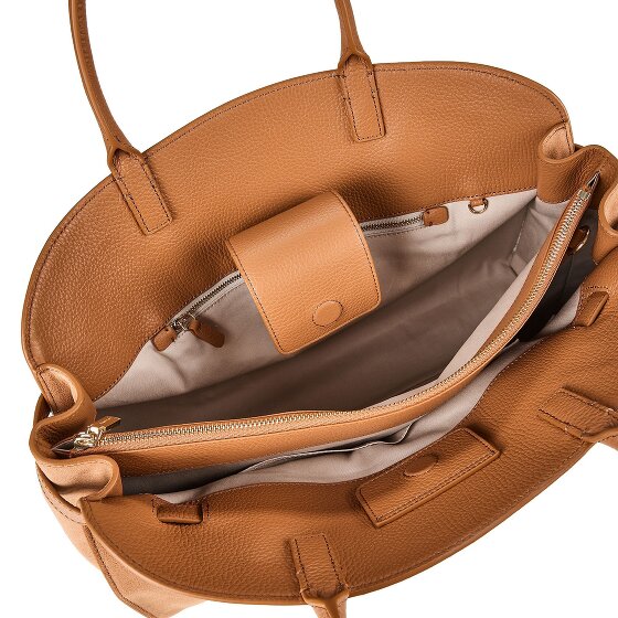 Coccinelle Sabine Suede Handbag Genuine Leather 43 cm