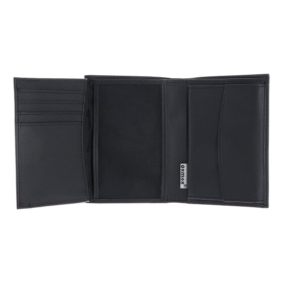 oxmox Leather Wallet RFID protection Genuine Leather 13 cm