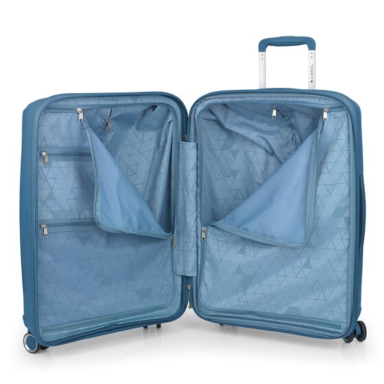 Gabol Queens 4 wheels Trolley M 64.5 cm with expansion pleat