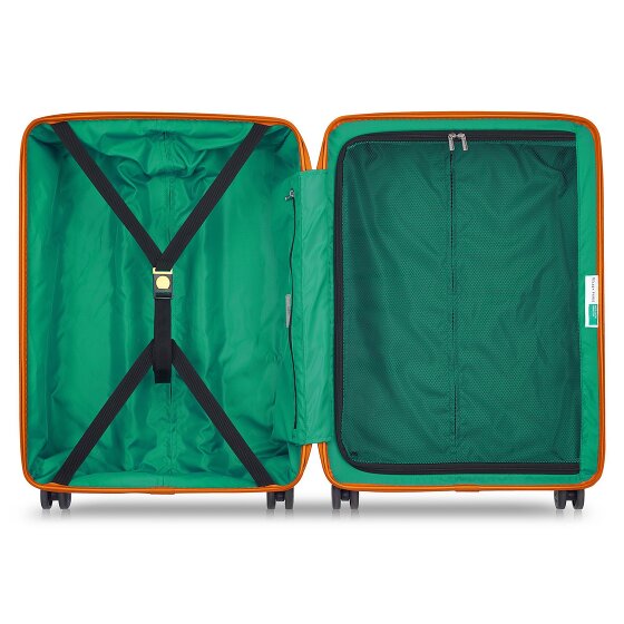 Delsey Paris x United Colors of Benetton Fabrica 4-wheel suitcase set 3 pcs.