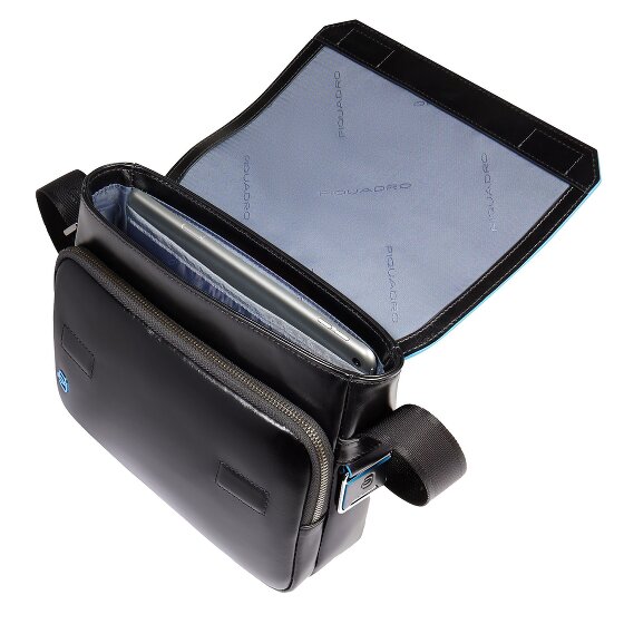 Piquadro Blue Square Messenger Leather 23 cm