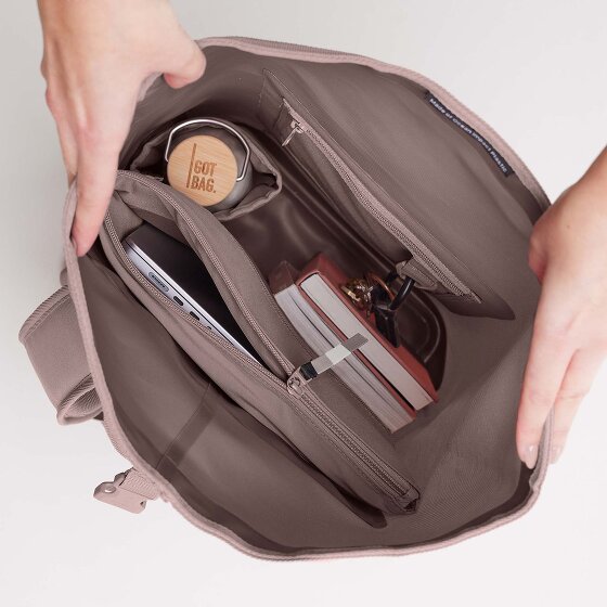 GOT BAG Rolltop 2.0 Monochrome Daypack 43 cm Laptop compartment