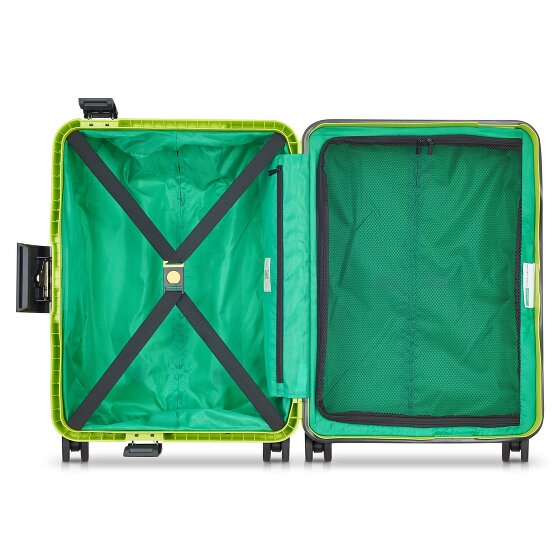 Delsey Paris x United Colors of Benetton Color Block Hardside 4-wheel cabin trolley 55 cm