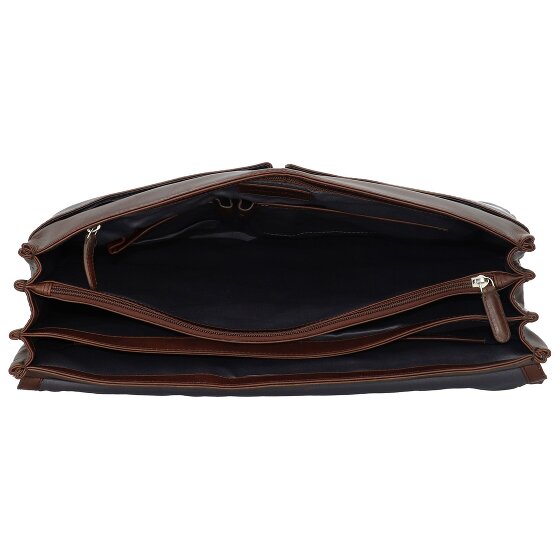 Bugatti Romano Messenger leather 44 cm laptop compartment