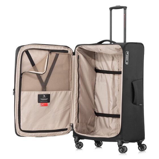 Pack Easy GoUp 4 wheels Trolley XL 90 cm with expansion pleat