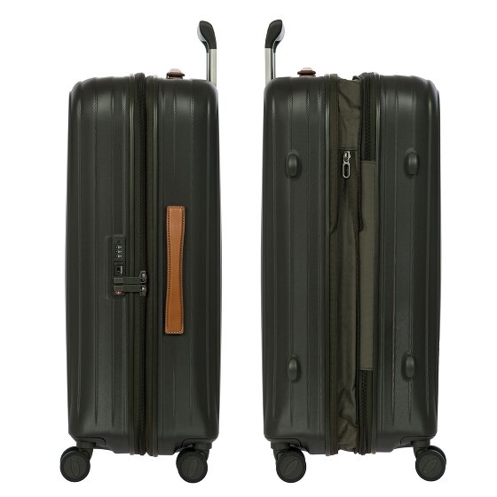 Bric's Taormina 4 wheels Trolley M 69 cm with expansion pleat