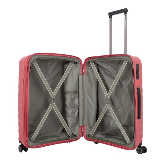 Travelite Mooby 4 wheels Trolley M 66 cm with expansion pleat