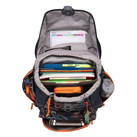 Scout Alpha Safety Light School bag set 5-piece
