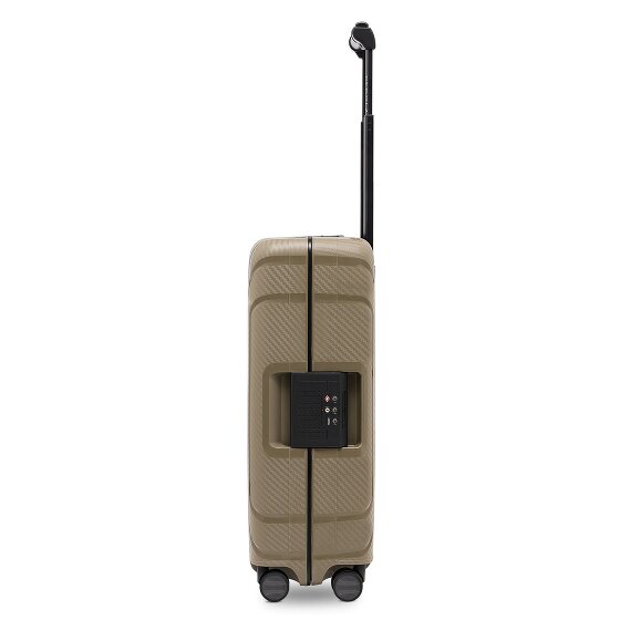 Redolz Essentials 15 4-wheel Cabin suitcase, 55 cm, with Three-Point Lock