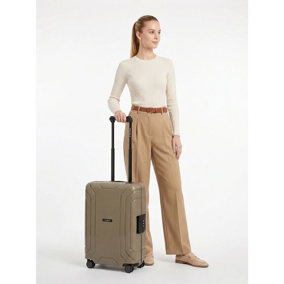 Redolz Essentials 15 4-roll cabin trolley 55 cm with three-point closure