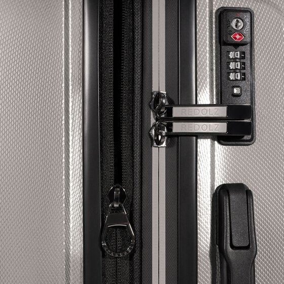 Redolz Essentials 14 4 wheels Suitcase set 3-piece with expansion pleat