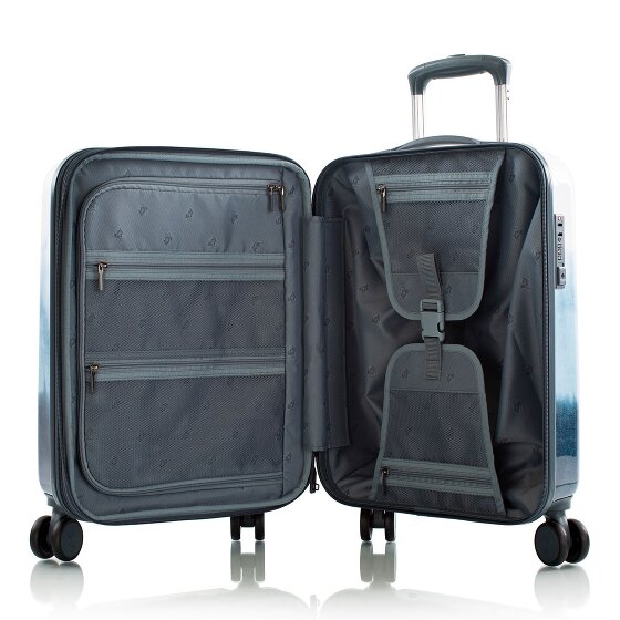 Heys Black Camo 4 wheels Cabin suitcase S 53 cm Expandable