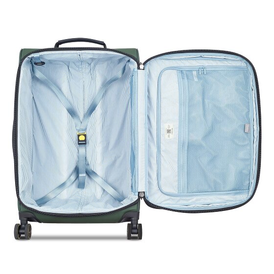 Delsey Paris Turenne Soft 4 wheels Trolley 68 cm with expansion pleat