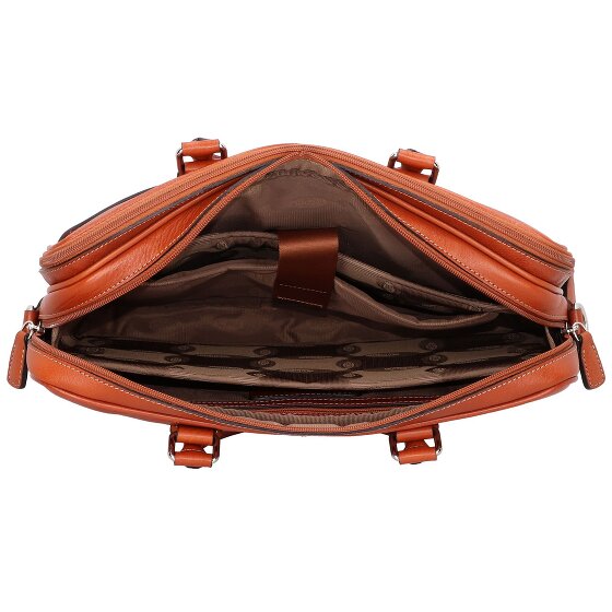 Bric's Life Pelle briefcase leather 38 cm laptop compartment