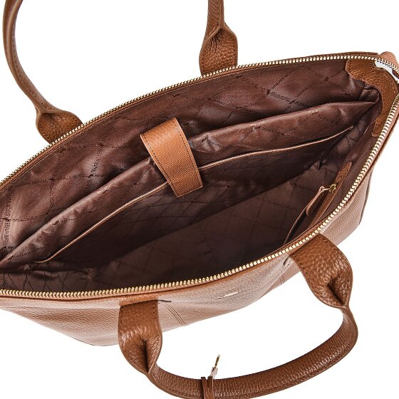 Braun Büffel Hanna Shopper Bag Genuine Leather 39 cm Laptop compartment