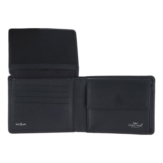Golden Head Polo Wallet RFID protection Genuine Leather 12 cm
