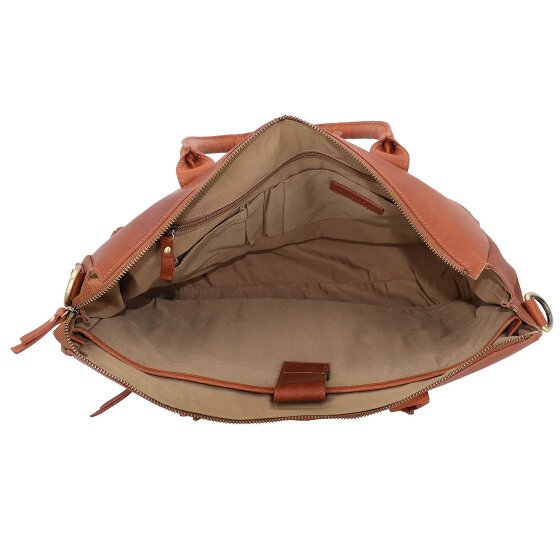 Burkely Vintage Valerie shoulder bag leather 39 cm laptop compartment