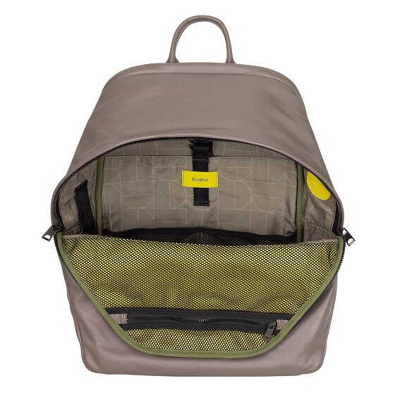 DuDu New York Daypack Genuine Leather 41 cm Laptop compartment