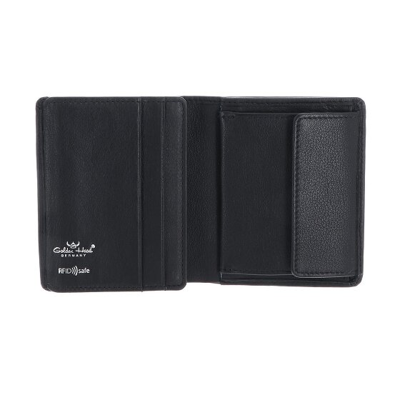 Golden Head Capri Wallet RFID protection Genuine Leather 10 cm