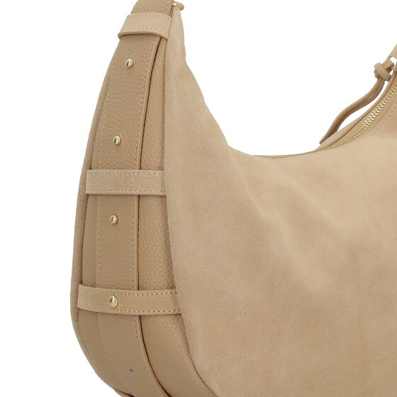 Hey Marly Lifetime Sister Suede Shoulder Bag M Leather 35.5 cm