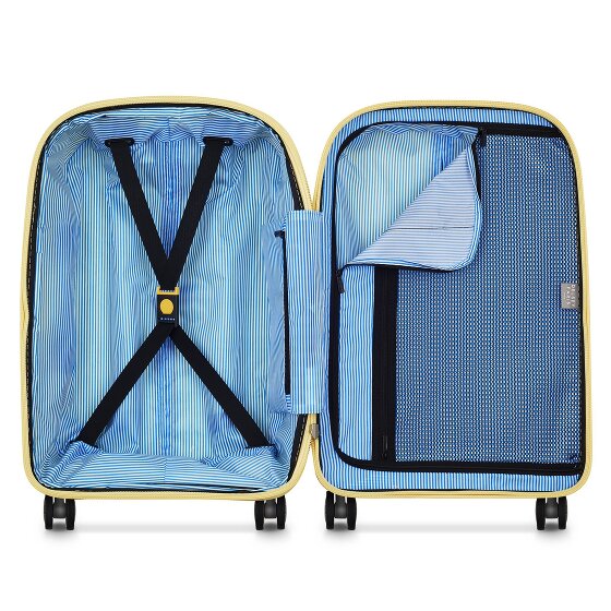 Delsey Paris Clavel 4-wheeled cabin trolley 55 cm with expansion pleat