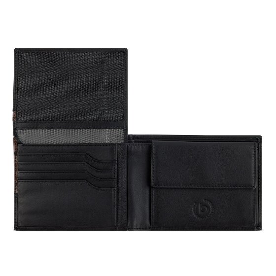 Bugatti Corso DeLuxe Wallet RFID protection Leather 12.5 cm
