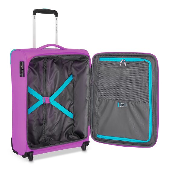 Roncato Lite Soft Neon 2 wheels Cabin suitcase 55 cm