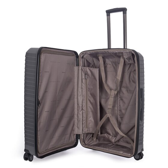 Stratic Bright+ 4 wheels Trolley L 76 cm with expansion pleat