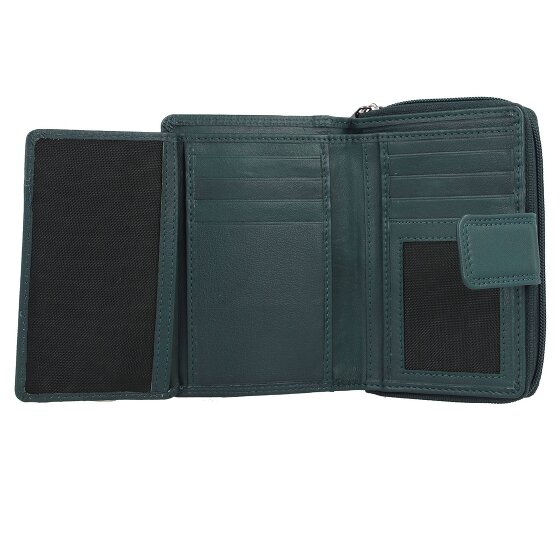 mano Donna Giulia wallet leather 9 cm