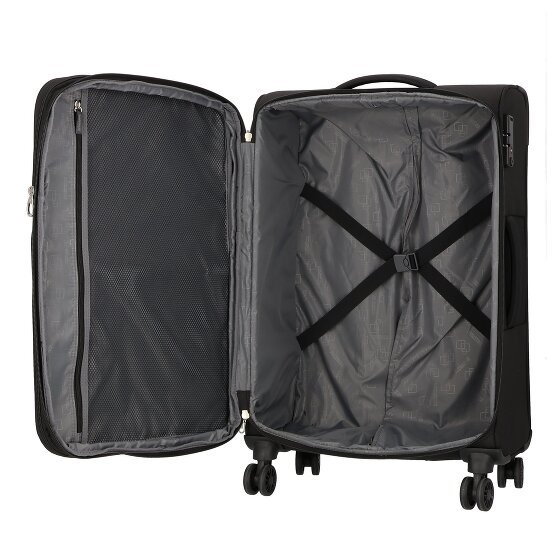 American Tourister Star Max 4 wheels Suitcase set 3-piece with expansion pleat