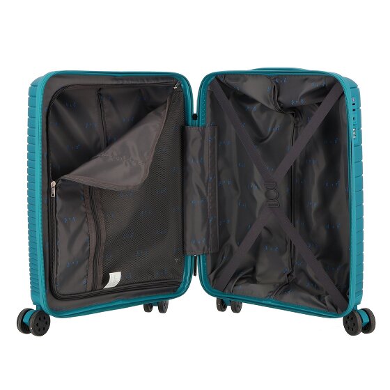 d&n Travel Line 4600 4 wheels Cabin suitcase S 55 cm