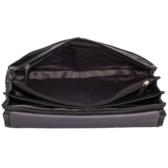 Bugatti Romano Briefcase Genuine Leather 44 cm Laptop compartment